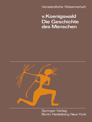 cover image of Die Geschichte des Menschen